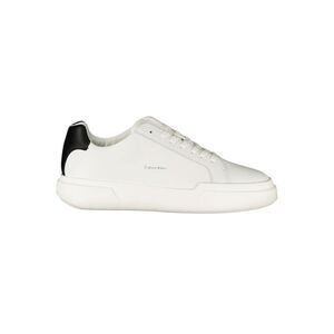 Calvin Klein White Leather Men Men's Sneaker